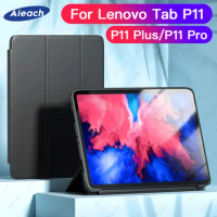 AIEACH Tablet Case For Lenovo Tab P11 Pro P11 Plus P12 M10 3rd gen Case With Wake / Sleep Tri-Fold Stand For Xiaoxin Pad 2022