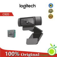 Logitech C920 professional high-definition webcam with audio stereo autofocus and widescreen recording