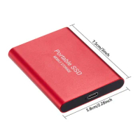 4TB 8TB hd externo Mobile Hard Disk Type C USB3.1 Portable SSD Shockproof Aluminum Alloy Solid State Drive Transmission Speed