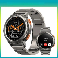 2024 New TANK T2 Business Smartwatch Men AMOLED AOD Men's Watch Bluetooth Call 5ATM Waterproof Fitness Ultra Smart Watches
