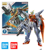 Bandai GUNDAM MG 1/100 THE GUNDAM BASE LIMITED GUNDAM KYRIOS CLEAR COLOR Model Kit Anime Action Fighter Figure Assembly Toy Gift