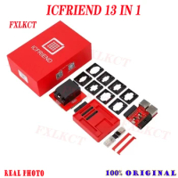 Original ICFRIEND NB E-MATE EMMC BGA Socket Adapter with Z3x Easy Jtag Plus Box , UFi Box ,Medusa Pro, 13 in 1, New, Original