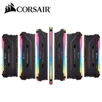CORSAIR Vengeance RGB PRO DDR4 RAM 8GB 3000MHz DIMM ordinateur de bureau de mémoire Support carte mère 8g 16gb 3200 3600Mhz 32g