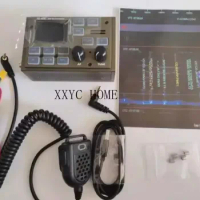 Radio SSB CW AM FM TX 3.5M-29MHz RX 500KHz-50MHz Build In Sound Card New FX-4CR HF SDR Transceiver 20W Amateur
