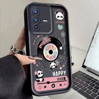 Ốp Điện Thoại Nhựa Chống Sốc, Thiết Kế Gấu Trúc Dễ Thương, Tương Thích Với Vivo V23, V23 Pro, S12, S