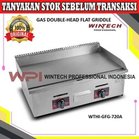 Wintech WTHI-GFG-720A Gas Double-Head Flat Griddle / Gas Griddle Full Flat - Mesin Pemanggang Gas Da