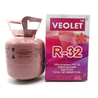 น้ำยาทำความเย็น น้ำยาแอร์ R32  คละยี่ห้อ ขนาด 3 KG เติมแอร์บ้าน เครื่องปรับอากาศ แอร์โรงงาน