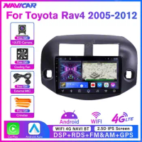2din Android 10 Car Radio For Toyota Rav4 2005-2012 Car Multimedia Player 2 Din Stereo Receiver Car Intelligent System 2Din