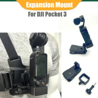Frame Adapter Expansion Mount For DJI Pocket 3 Tripod Selfie Stick Backpack Clip Bicycle Holder for DJI Osmo Pocket 3