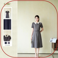 Váy nữ giả set chất liệu mềm mát, form basic dễ mặc, che khuyết điểm tốt, tôn dáng thời trang nữ Cal
