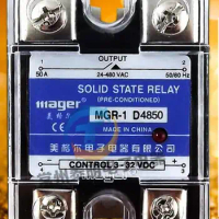 mager Genuine new original Single - phase solid - state relay 50A DC DC control AC 220V MGR - 1 D4850 24-480VAC 3-30VDC