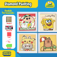 Diamond Painting Set Berlian Bulat Diamond Paint DIY Berlian Anak Anak