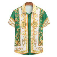 Áo sơ mi nam Hawaiian Royal Betis phong cách Trung Đông, Ả Rập, Hồi giáo, Châu Âu