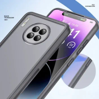 Luxury Lens Film Protector Phone Case for Huawei Mate30 Mate 30 30E Pro 30Pro 5G Soft Silicone Transparent Back Cover Housing