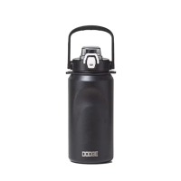 【DODGE】316不鏽鋼大容量保溫杯 彈蓋吸管水壺 1000ml(保溫瓶)