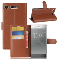 For Sony Xperia XZ1 Dual G8341 G8342 Wallet Flip Leather Case For Sony Xperia XZ1 phone Back Cover Housing case shell with Stand