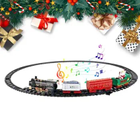 Christmas Tree Train Set Hangings Christmas Train Set Railway Car Playsets Kids Train Toys Hangings Christmas Train Creative