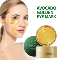 30 Pairs Collagen 24K Gold Eyes Mask Patches Anti-Wrinkle Anti-Aging Remove Dark Circles Moisturizing Seaweed Beauty Health Care