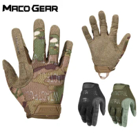 Tactical Military Gloves Army Full Finger Gloves Sports Airsoft Training Shooting Cycling Paintball Hiking Outdoor Equipment Men