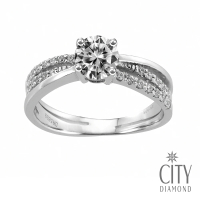 【City Diamond 引雅】『光之旋影』70分 華麗鑽石戒指/求婚鑽戒