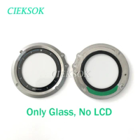 Original Glass With Metal Frame For Garmin Fenix 3 hr 3HR Multi-Sport Watch Repair Parts Sapphire Glass