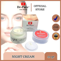 DR. PURE Night Cream Whitening Krim Malam