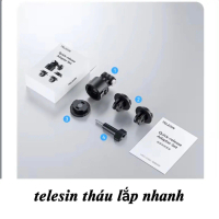 telesin  bộ  tháu  lắp  nhanh gắn  action cam có  đế  hút  nam châm
