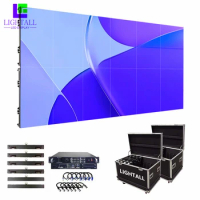 Turnkey Solution LED Display Screen 3x2m Led Video Wall P3.9 Indoor Full Color Led Video Wall Rental