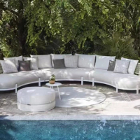 Patio teak furniture sofa set Garden sofas Lounge Chair