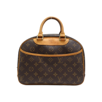 【二手名牌BRAND OFF】LOUIS VUITTON LV 路易威登 棕色 原花帆布 Trouville 手提包 小珍包 M42228