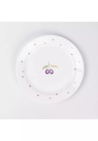 Corelle Corelle 4 Pcs Vitrelle Tempered Glass Dinner Plate - Plum