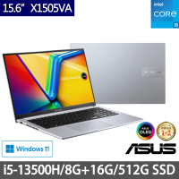 【ASUS 華碩】特仕版 15.6吋效能筆電(Vivobook 15 X1505VA/i5-13500H/8G+16G/512G SSD/Win11/OLED)