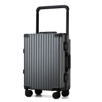 【Viita】寬拉桿 加固鋁框/萬象靜音輪/TSA海關鎖行李箱 26吋