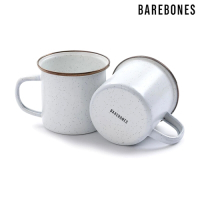 【Barebones】CKW-393 琺瑯杯組 / 蛋殼白 (兩入一組)