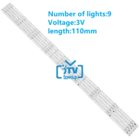 30kits/150pcs 100% new LED strip For Philips 55 TV 55pug6513 55pug6513/78 55PUG6033 55HUF6933 110CM