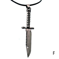 Knife KeyChains for Male Karambit Key Chain Weapon CS GO M9 Key Holder Keyring Porte Clef Csgo Butterfly Keychain 1pcs