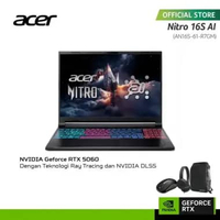 ACER LAPTOP GAMING NITRO 16S AI SLIM AN16S-61-R7GM GRAPHICS NVIDIA GEFORCE RTX 5060 16" WQXGA AMD RY