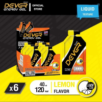 บล็อกบัสเตอร์ ขายดี Dever Energy Gel 40 ml  (โปรพิเศษ️รสมะนาว 6 ซอง)