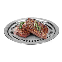 NICEYARD Electric Stove Baking Tray Smokeless Barbecue Grill Pan Household Non-Stick Gas Stove Plate BBQ Grill Barbecue Tools