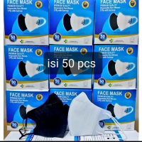 CIABBI 6 BOX / 300 PCS PAKET BUNDLE HEMAT USAHA MASKER DUCKBILL DUCK BIL FACEMASK FACE MASK 3PLY 3 P