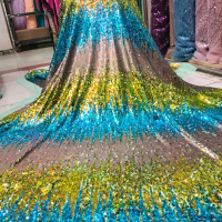 BAHAN/KAIN SEQUIN GRADASI/SEQUIN SERIBU PAYET GRADASI