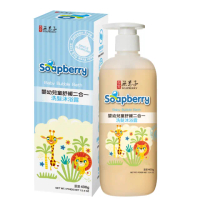 【古寶無患子】寶貝嬰兒舒緩二合一泡泡浴400g(初生嬰兒適用)