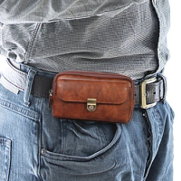 Travel Men Waist Wallet Phone Bag Belt Clip Case Holster For Huawei Mate 50 30 Pro 20 P40 P30 Lite Y6 Nova 8 9 7 Honor 70 80 90