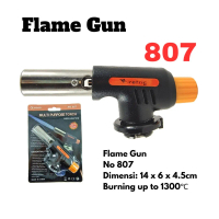 Kepala Gas Torch Pemantik Las Api Kaleng Tabung Portable Flame 807