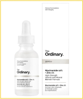 THE ORDINARY 煙氨酸去印收毛孔精華 NIACINAMIDE 10% + ZINC 1% VITAMIN AND MINERAL BLEMISH FORMULA 30ML