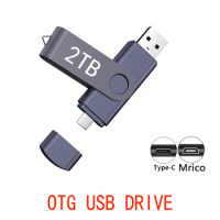 USB 2.0 2TB PEN DRIVE 1TB OTG pendrive 2TB USB Flash Drive TYPE-C MICRO 512B Flash Drive 2TB U Disk 2TB metal flash drive 2tb