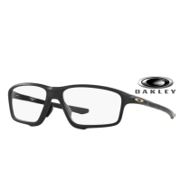 【Oakley】奧克利 CROSSLINK ZERO 亞洲版 ASIA FIT 運動輕包覆光學眼鏡 OX8080 07 霧黑 公司貨