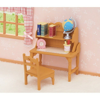 【Fun心玩】EP28770 麗嬰 日本 EPOCH 森林家族 書桌組(不含玩偶) 玩具 家家酒 聖誕 生日 禮物