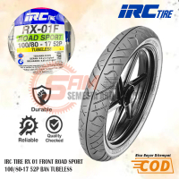 Ban Luar IRC Tire 100/80 Ring 17 RX01 Front Road Winner Tubeless Motor Sport