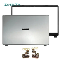 New LCD Back Cover Top Case / Front Bezel / Hinges For Acer Aspire 5 A515-43 A515-43G A515-52 A515-52G (Silver)